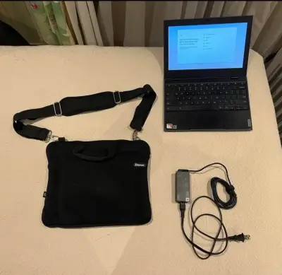 Lenovo 100e Chromebook 2nd Gen 2021 AMD A4 + Funda - miniatura 1