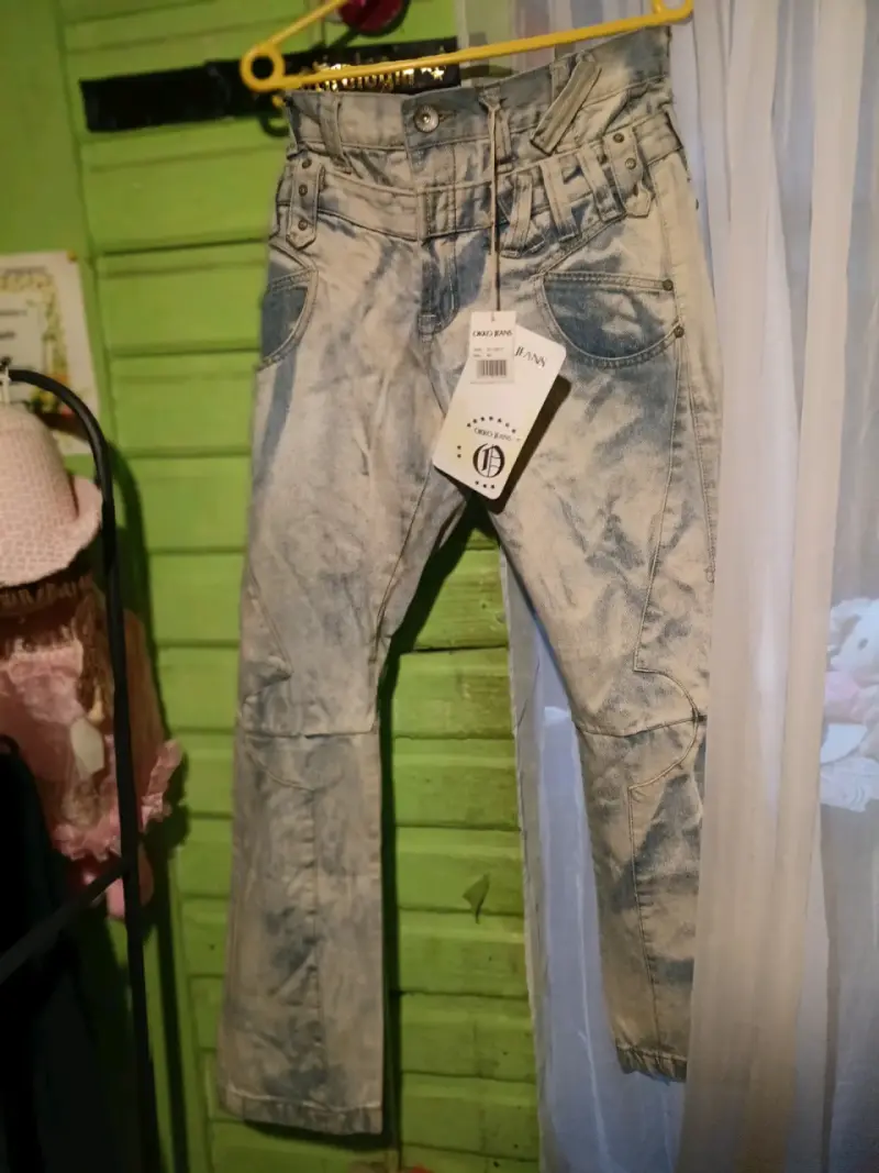 Jeans Coco Fang para mujer estilo desgastado - 1