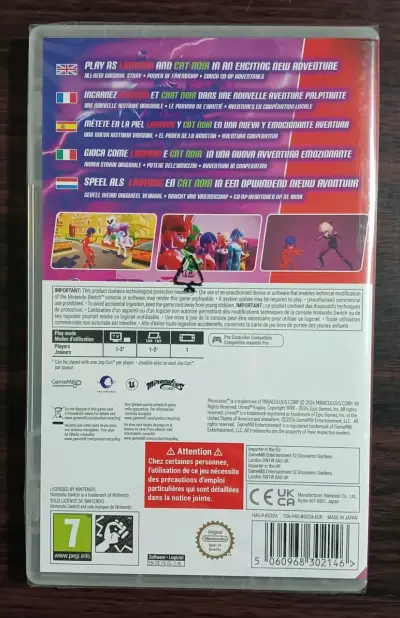 Juego Nintendo Switch Miraculous París Under Siege - miniatura 2