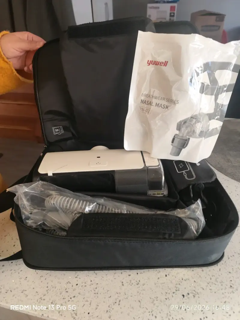 Máquina CPAP Yuwell con máscara nasal - 1
