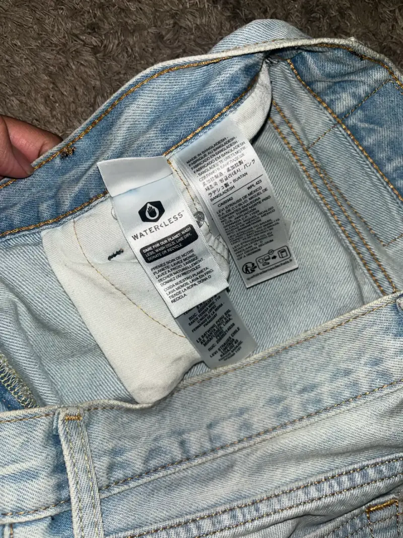 Jeans Levi's 550 azul claro vintage - 5