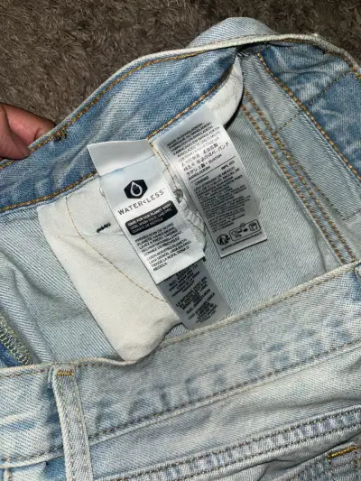 Jeans Levi's 550 azul claro vintage - miniatura 5