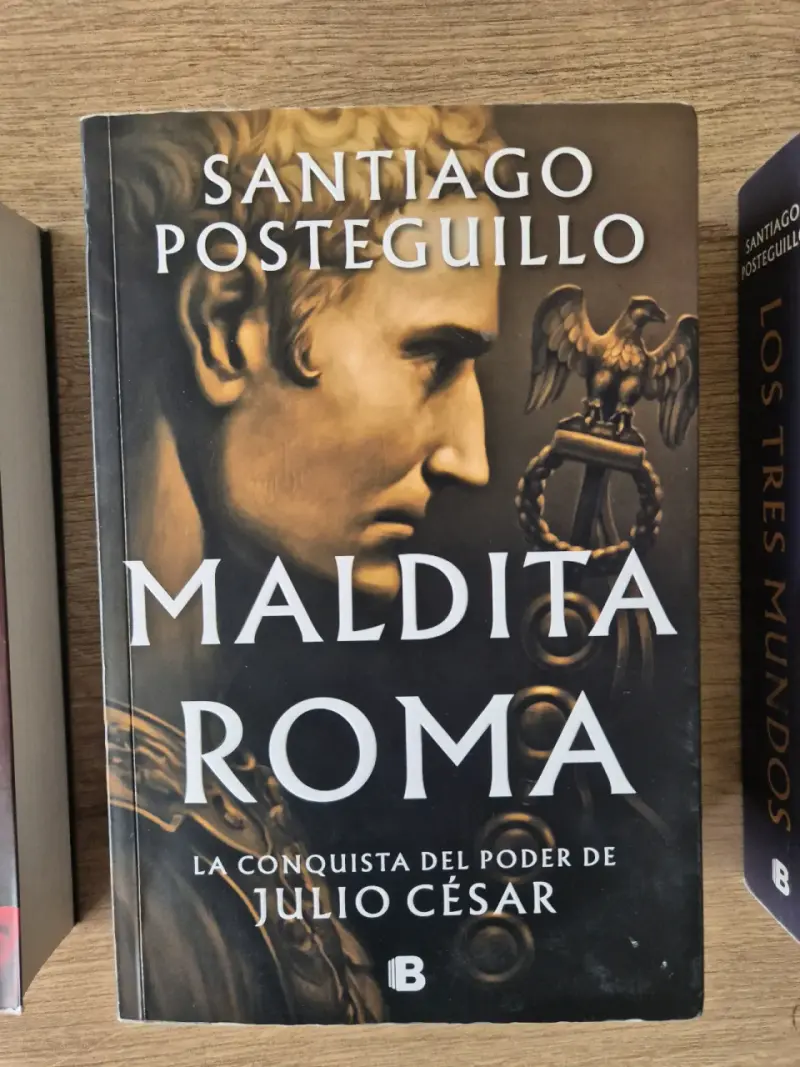 Trilogía de libros de Santiago Posteguillo sobre Julio César - 4