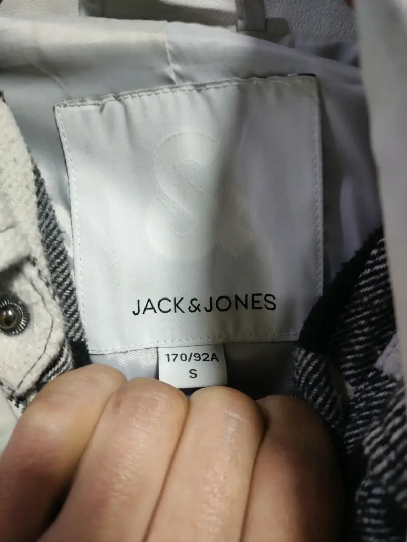 Camisa Jack & Jones a cuadros talla S - 1
