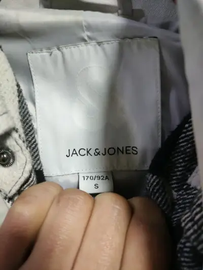Camisa Jack & Jones a cuadros talla S - miniatura 1