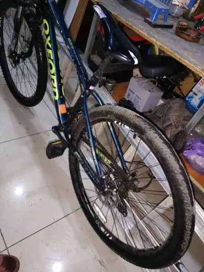 Bicicleta Oxford montaña azul con suspensión - miniatura 1