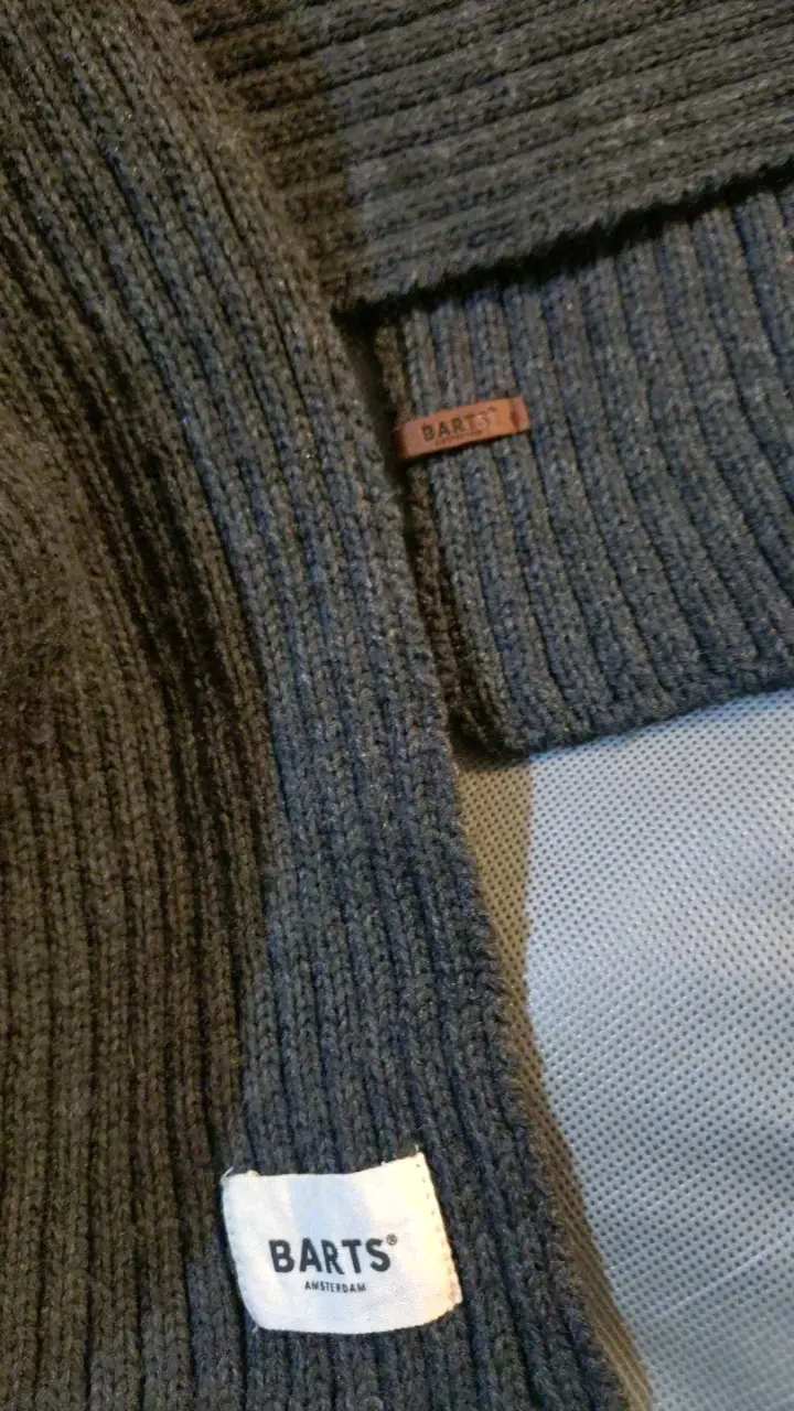 Bufanda gris Barts Amsterdam - 1