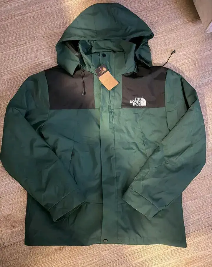 Parka TNF,dos en uno polar interior desmontable - 4