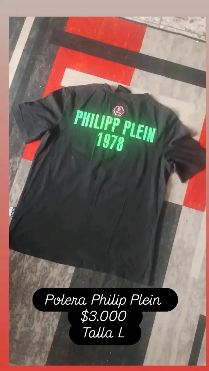 Polera Philipp Plein con diseño de calavera - 2