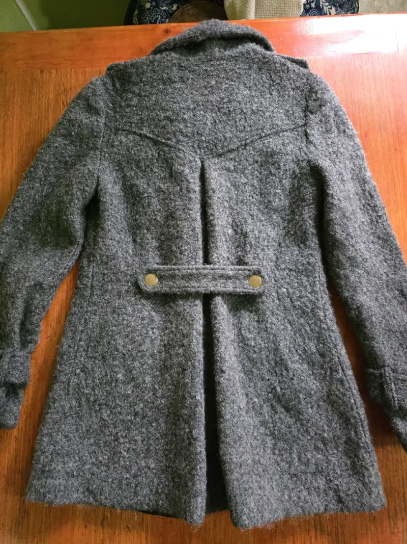 Abrigo gris Americano talla XS - 2