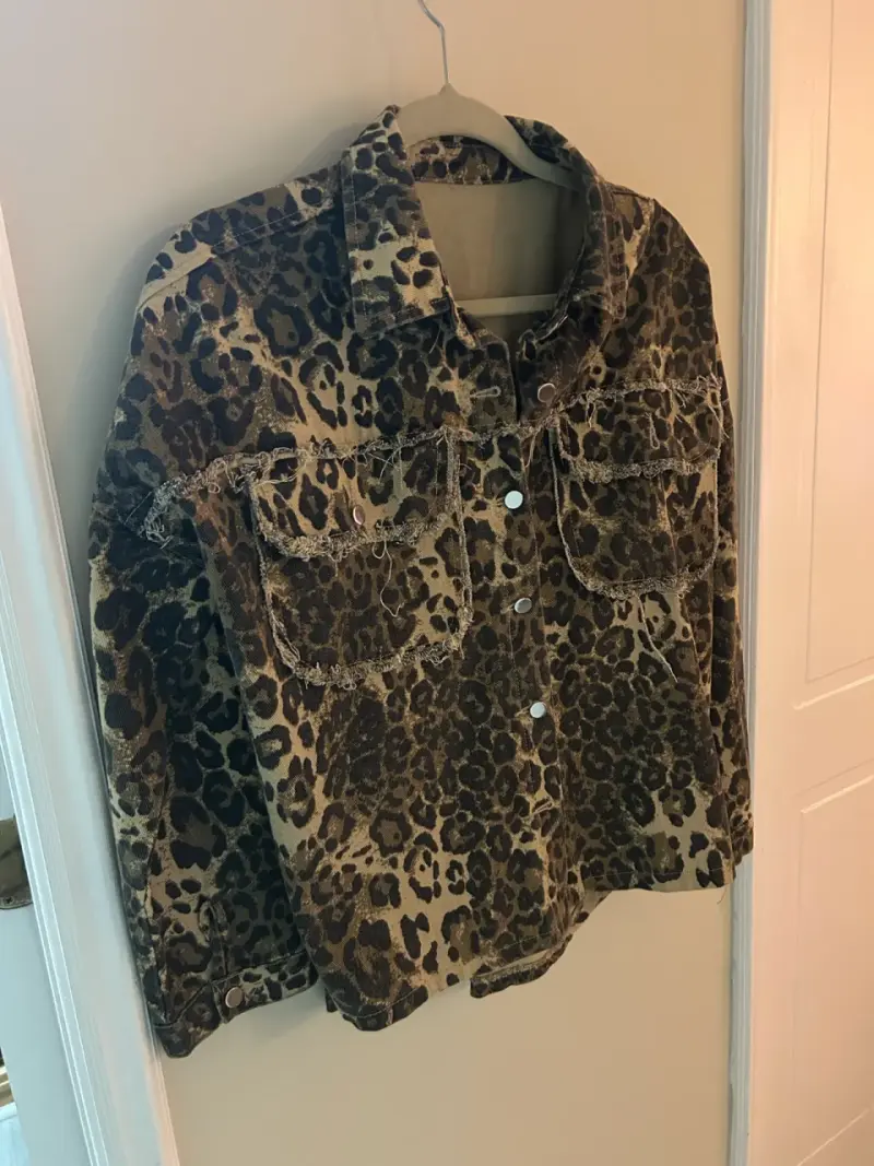 Chaqueta de leopardo para mujer - 2