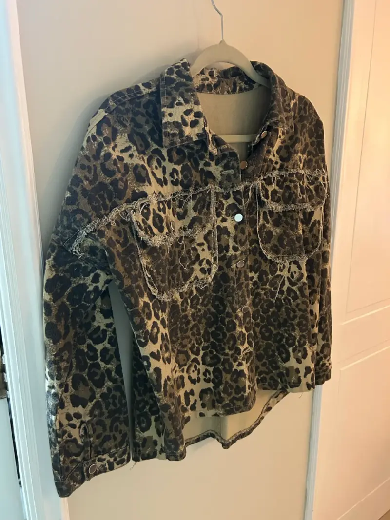 Chaqueta de leopardo para mujer - 3