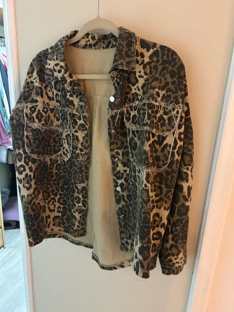 Chaqueta de leopardo para mujer - 4