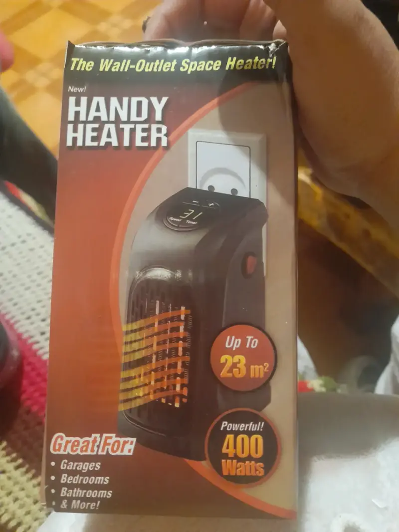 Calefactor portátil Handy Heater 400W - 3