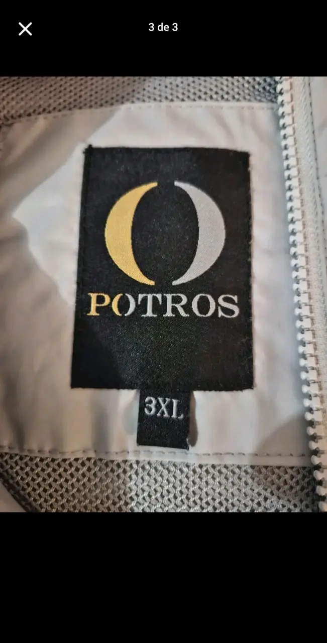 Chaqueta gris cortaviento para hombre - 3