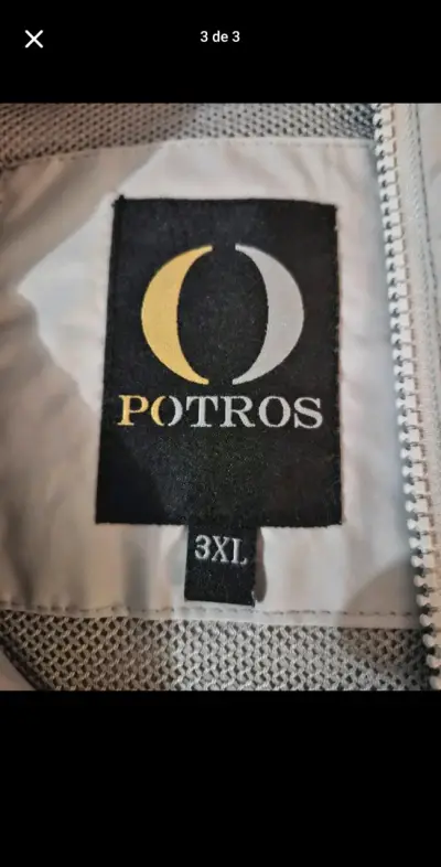 Chaqueta gris cortaviento para hombre - miniatura 3