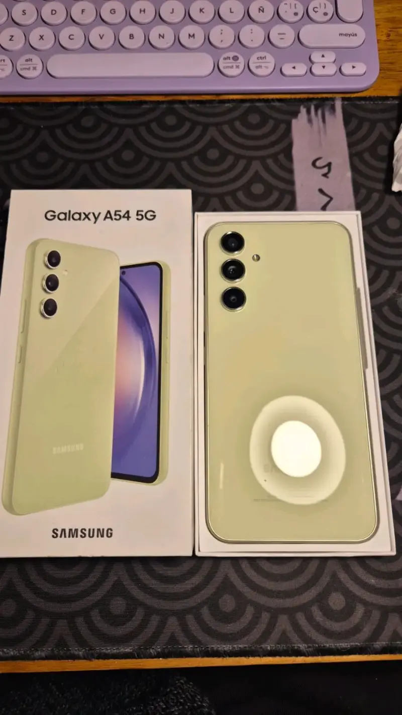 Samsung Galaxy A54 5G  color verde - 1