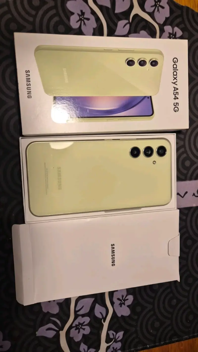 Samsung Galaxy A54 5G  color verde - 3