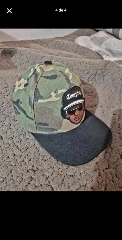 Gorra camuflada con diseño Compton - miniatura 3