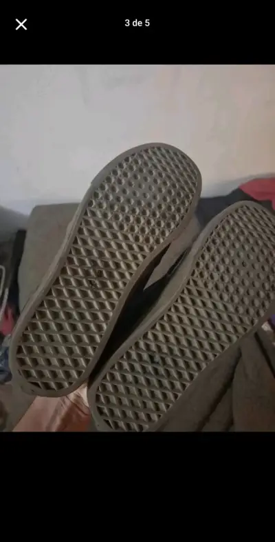 Zapatillas negras Vans casuales - miniatura 2
