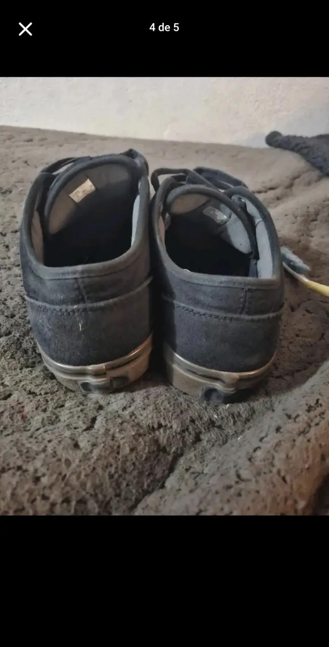 Zapatillas negras Vans casuales - 3