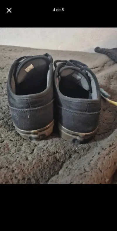 Zapatillas negras Vans casuales - miniatura 3