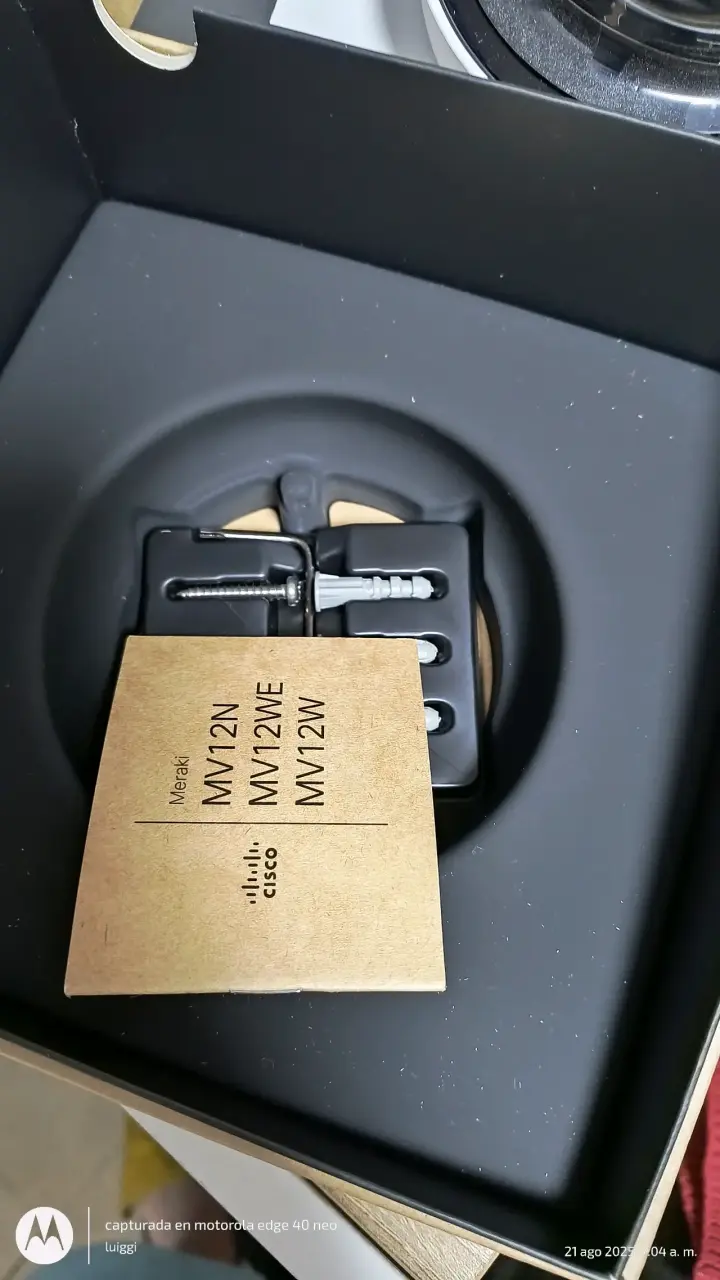 Cámara domo interior Cisco Meraki MV12W - 5