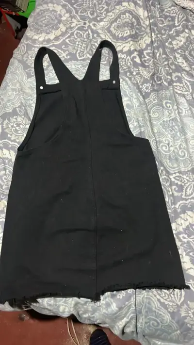 Jumper negro con cierre frontal - miniatura 3