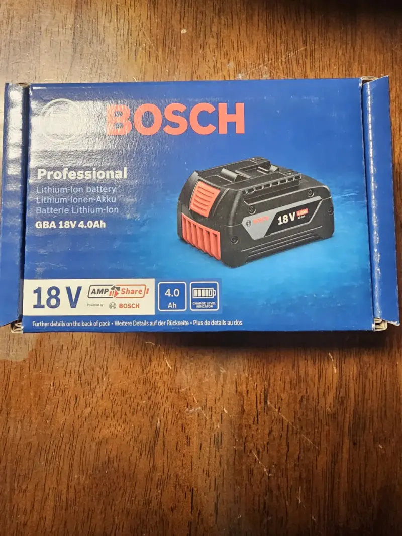 Batería Bosch 18V 4.0Ah Li-Ion Profesional