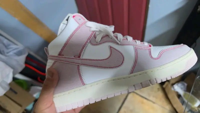 Zapatillas Nike Dunk High Pink Denim