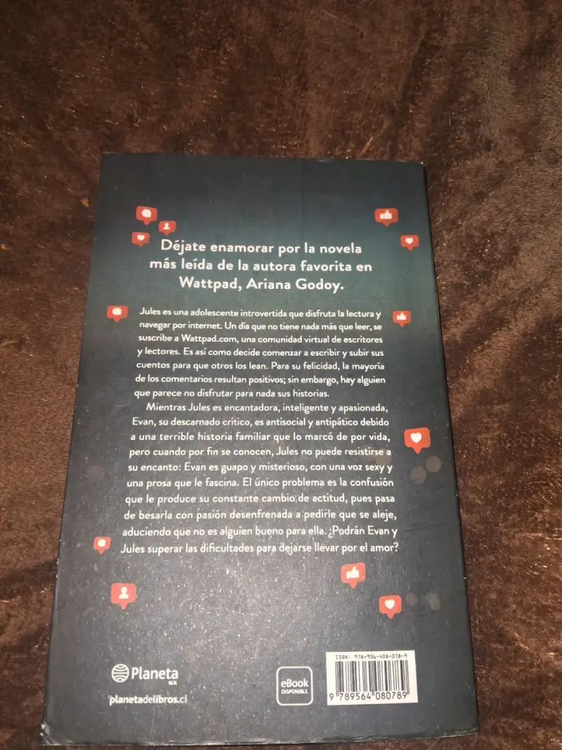 Libro 'Mi Amor de Wattpad' de Ariana Godoy - 2