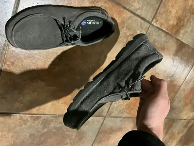 Zapatos banners casuales negros para hombre - miniatura 1