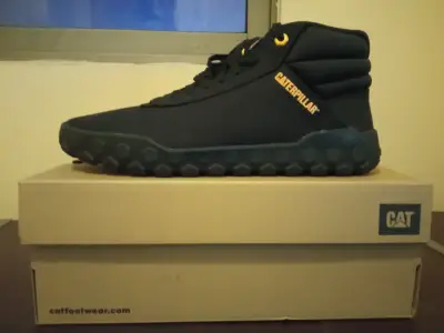 Zapatillas Cat HEX + MID CANVAS BOOTS BLACK NOIR - miniatura 1