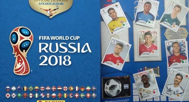 Álbum Panini Mundial Rusia 2018 con láminas - 1