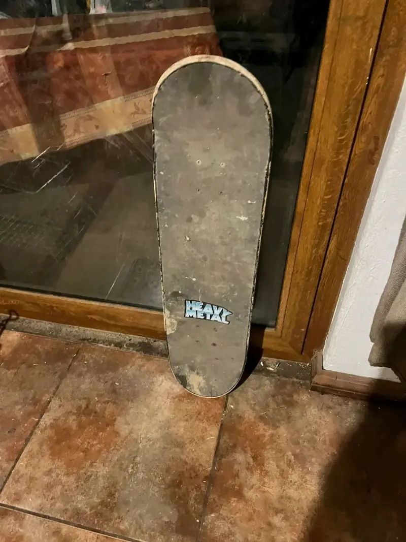Tabla de skate Heavy Metal usada - 1