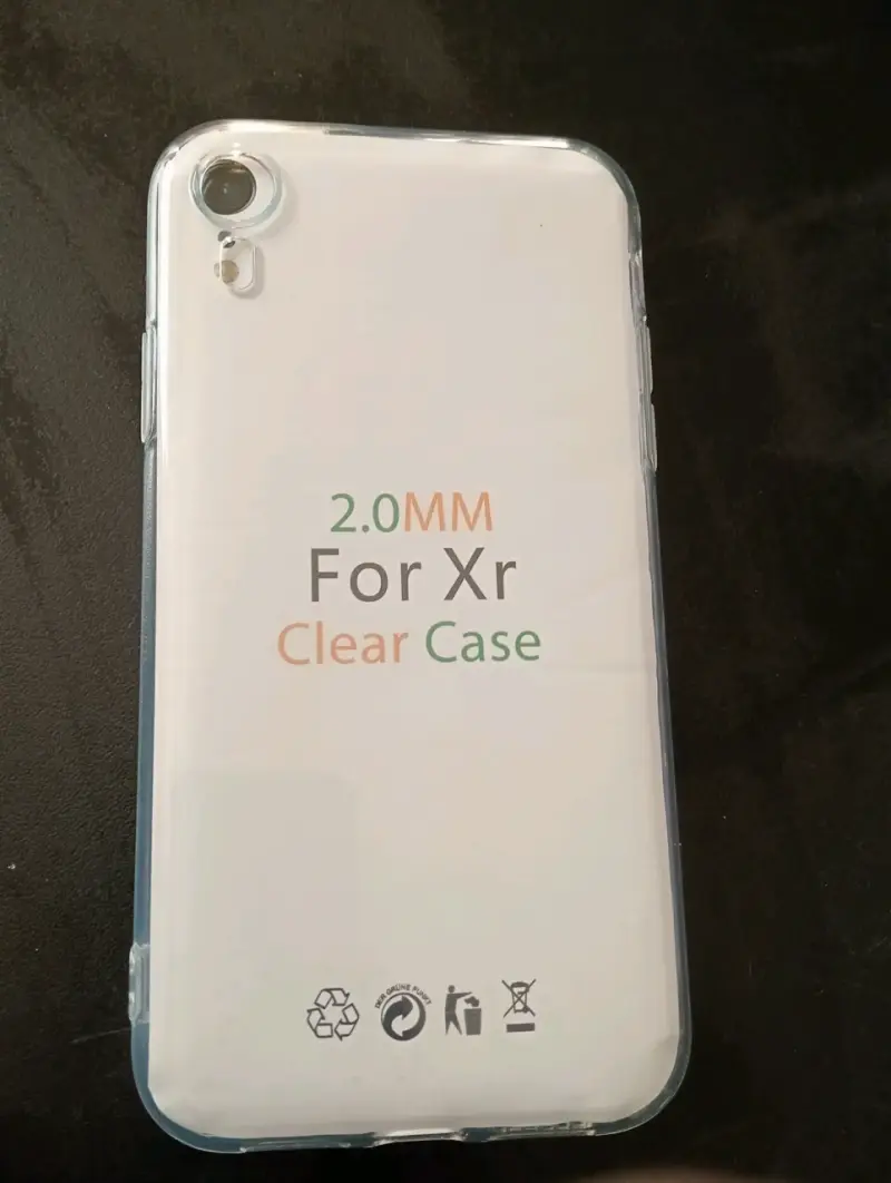 Carcasa transparente iPhone XR 2.0MM - 1