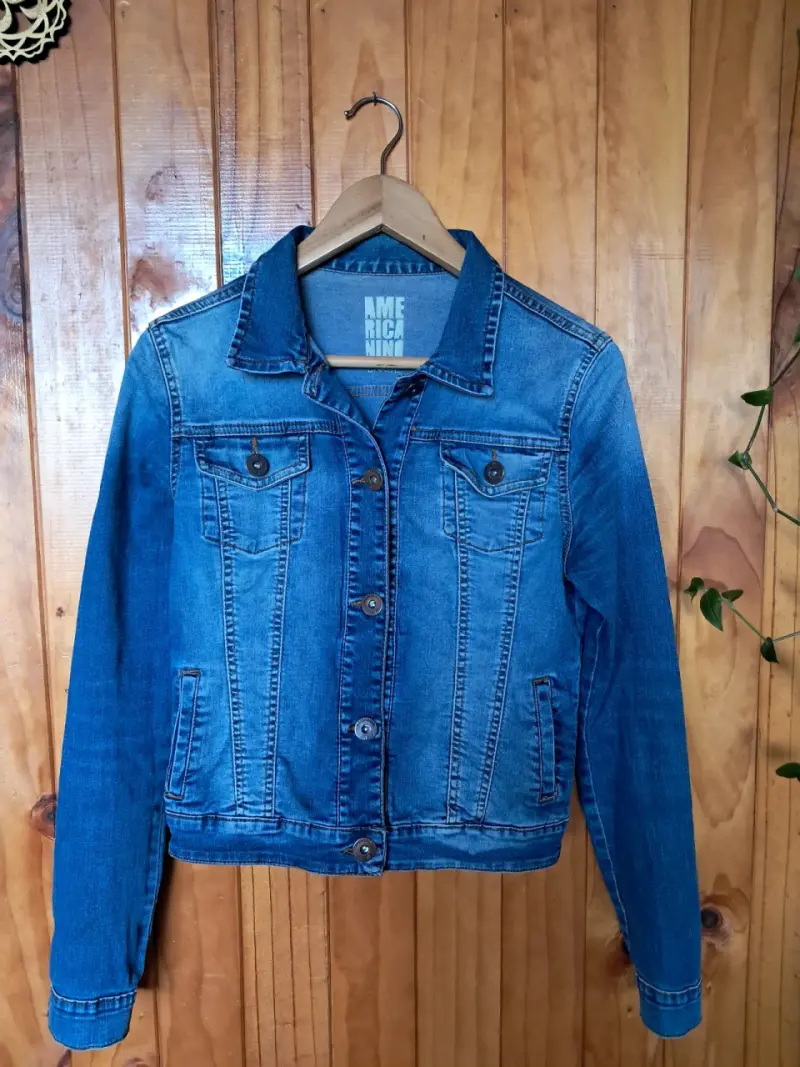 Chaqueta de mezclilla azul Americanino - 1