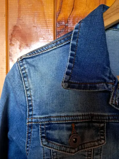 Chaqueta de mezclilla azul Americanino - miniatura 3