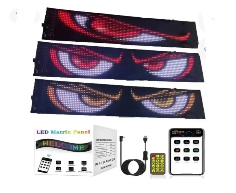 Panel LED ojos