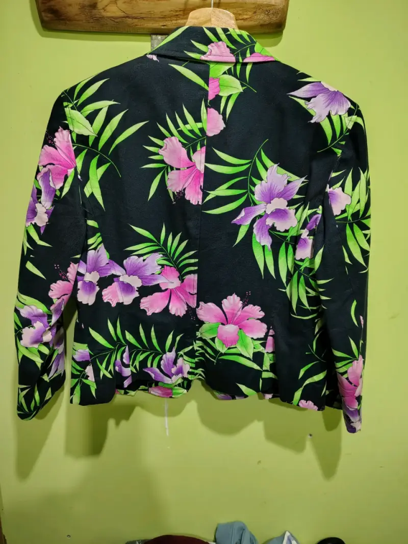 Blazer floral talla M - 2