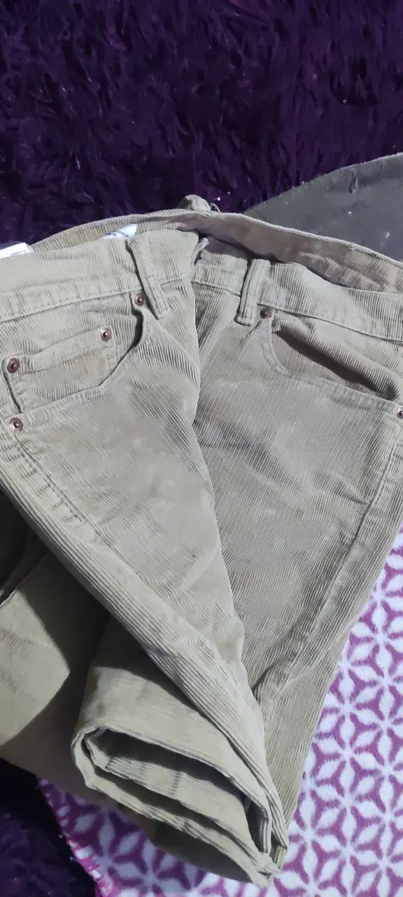 Pantalones de pana Levi's beige 514 - 5