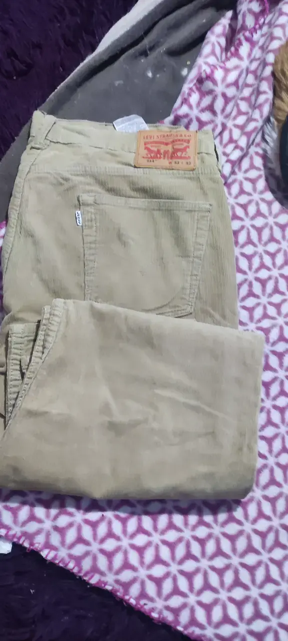 Pantalones de pana Levi's beige 514 - 6