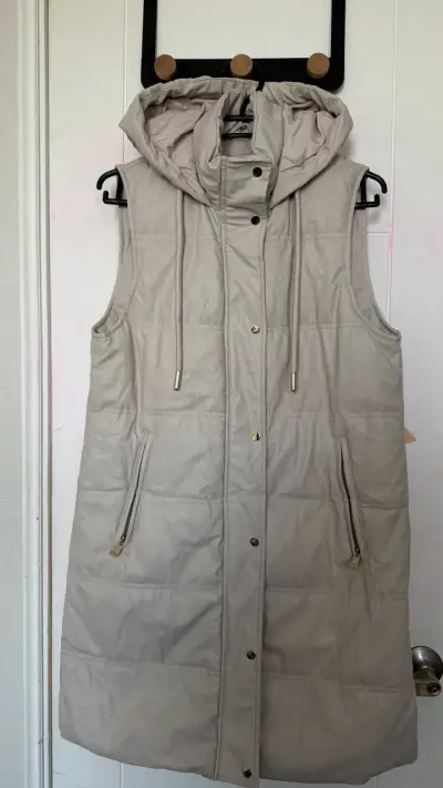 Chaqueta Zara sin mangas efecto piel - miniatura 2