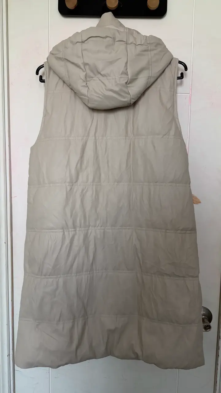 Chaqueta Zara sin mangas efecto piel - 3