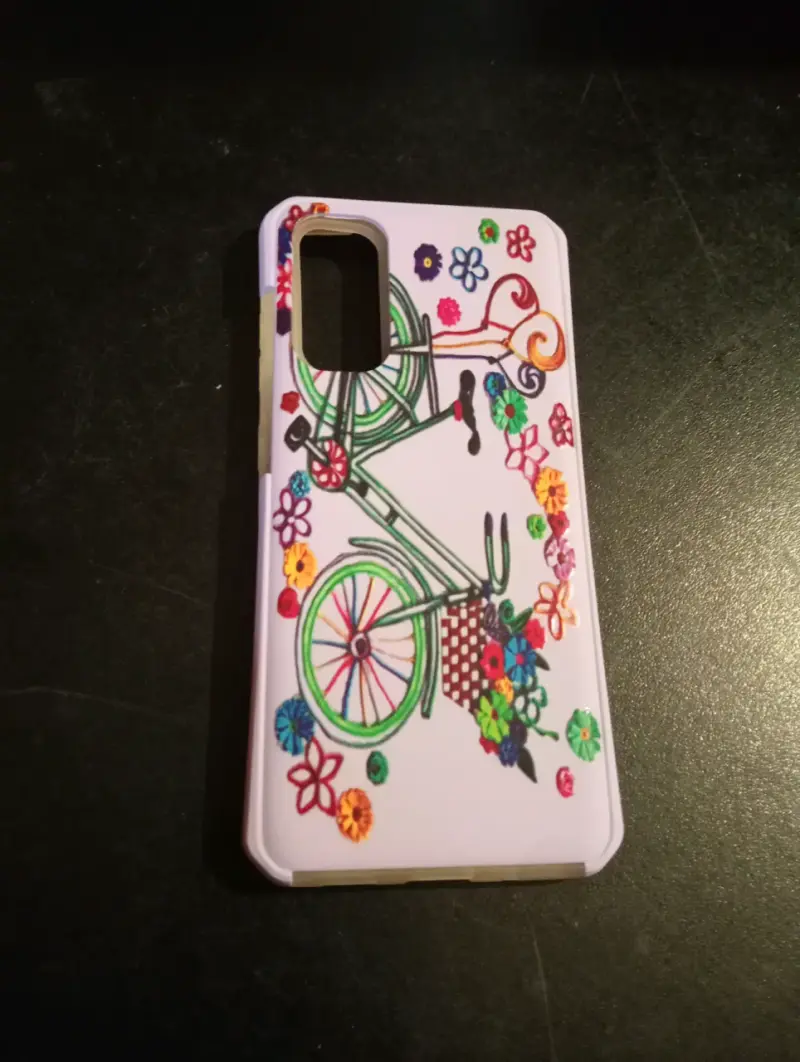 Funda para celular con diseño de bicicleta - 2