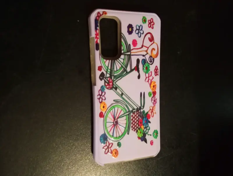 Funda para celular con diseño de bicicleta - 3