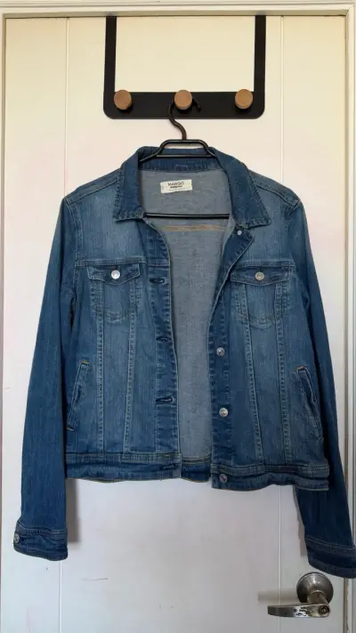 Chaqueta de mezclilla Mango para mujer - miniatura 1