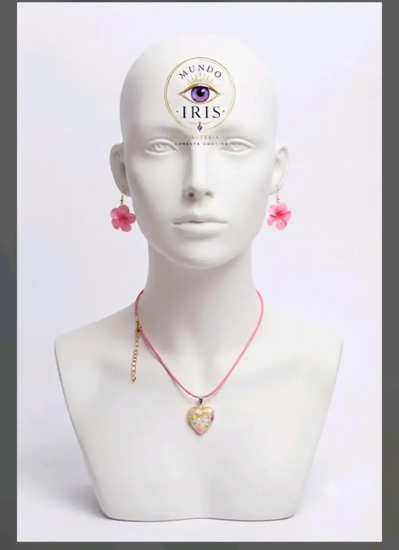 Set de collar y aros - 1