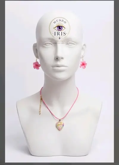 Set de collar y aros - miniatura 1