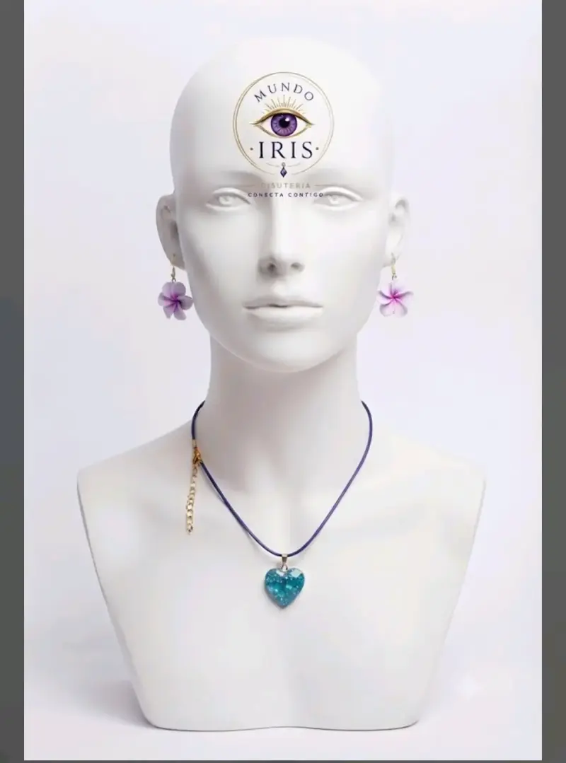 Set de collar y aros - 2
